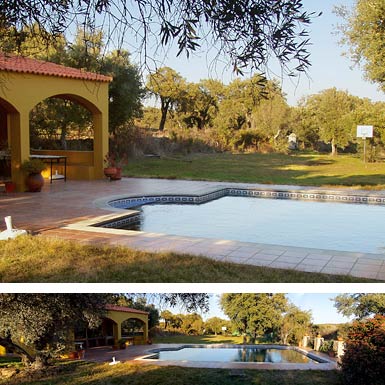Piscina. Casa Rural Caceres Extremadura. Turismo Rural con encanto - La Macera - Valencia de Alcantara
